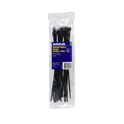 Narva Mountable Head Cable Tie 4.8 X 300mm (25 Pack)