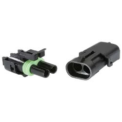Narva 2 Way Female Waterproof Connector Housing (2 Pack)