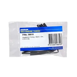 Narva 2.4mm Black Heatshrink (1.2M)
