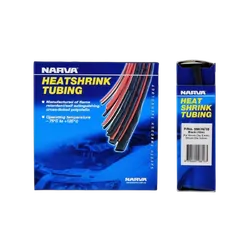 Narva 6.4mm Black Heatshrink Tubing Dispenser (10M)