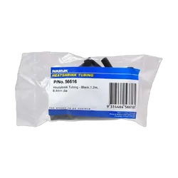 Narva 6.4mm Black Heatshrink (1.2M)