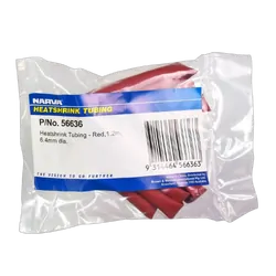 Narva 6.4mm Red Heatshrink (1.2M)