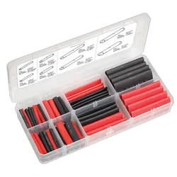Narva 105 Piece Dual Wall Heatshrink Tubing Assortment