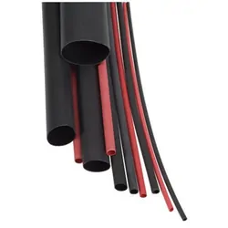 Narva 3mm Black Dual Wall Adhesive Heatshrink Tubing