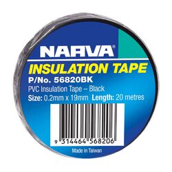 Narva 19mm PVC Insulation Tape (Black)