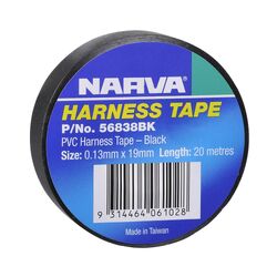 Narva 19mm PVC Harness Tape Black (1 Roll)
