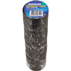 Narva 25mm PVC Harness Tape Black (10 Rolls)