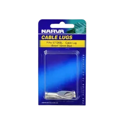 Narva 16mm2 10mm Stud Flared Entry Cable Lug (Blister Pack Of 2)