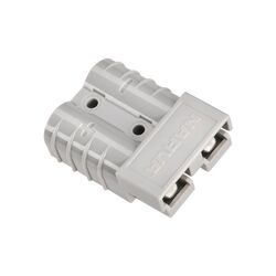 Narva Heavy-Duty 50 Amp Connector Housing (Grey) With Copper Terminals (20pk)