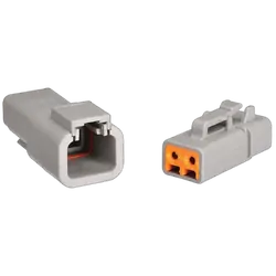 Narva 2 Way DTP Deutsch Connector Kit (Blister Pair - Male/Female)
