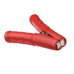 Narva Fully Insulated Black Battery Clamp - 500A Red