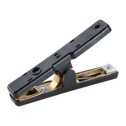 Narva Solid Brass Black Battery Clamp - 400A Black