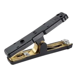 Narva Solid Brass Black Battery Clamp - 800A Black