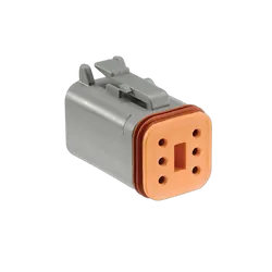 Narva 6 Way Male Waterproof Deutsch Connector Housing (10 Pack)