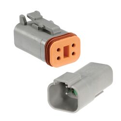 Narva 4 Way Dt Deutsch Connector Kit (Blister Pair - Male/Female) (Box Of 10)