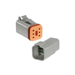 Narva 6 Way Dt Deutsch Connector Kit (Blister Pair - Male/Female) (Box Of 10)