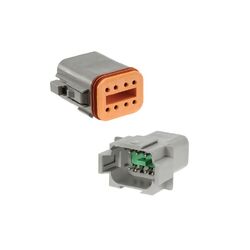 Narva 8 Way Dt Deutsch Connector Kit (Blister Pair - Male/Female) (Box Of 10)