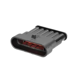 Narva 6 Way Male Amp Super Seal Connector Housing (10 Pack)