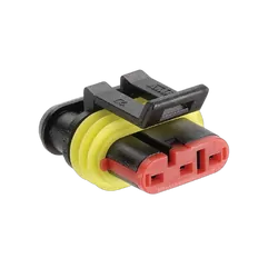 Narva 3 Way Female Amp Super Seal Connector Housing (10 Pack)