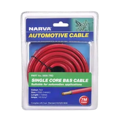 Narva 140A Red 6 B&S Cable (7M)