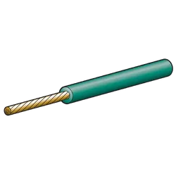 Narva 5A 2.5mm Green Single Core Cable (30M)
