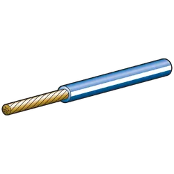 Narva 10A 3mm Blue Single Core Cable With White Tracer (30M)