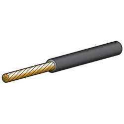 Narva 15A 4mm Black Single Core Cable (100M)