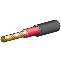 Narva 15A 4mm Single Core Double Insulated Cable Red With Black Sheath (100M)