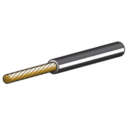 Narva 15A 4mm Black Single Core Cable With White Tracer (30M)
