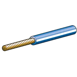 Narva 15A 4mm Blue Single Core Cable With White Tracer (30M)