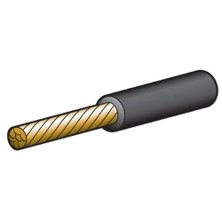 Narva 50A 6mm Black Single Core Cable (100M