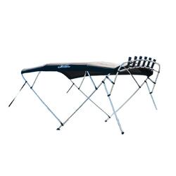 5 Oceans Marine 3 Bow Bimini & Rocket Launcher 1.7m - 1.9m - Black