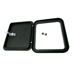 Coast To Coast Door 1 - Black 399 x 349 (M500-200) | Black Locks