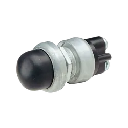 Narva Momentary (On) Heavy-Duty Push Button Switch With Waterproof Neoprene Boot