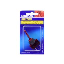 Narva Illuminated Off/On Toggle Switch (Red)