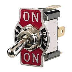 Narva On/Off/On Metal Toggle Switch With On/Off/On Tab