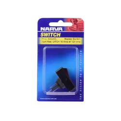 Narva Illuminated Off/On Rocker Switch (Red)