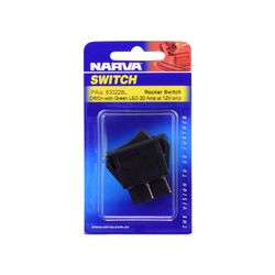 Narva Off/On Rocker Switch With Green LED