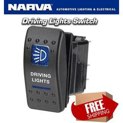 Narva Sealed Rocker Switches [ Configuration:Driving  Lights ]