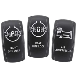 Narva Actuator Panel: Front Diff Lock/Rear Diff Lock/Air Compressor