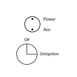 Narva Off/On Ignition Switch