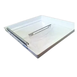 Coast To Coast Ventline Hatch 14 x 14" White Lid Only T/S Old Metal Clip Connection