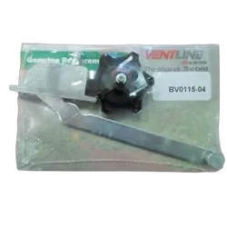 Ventline Dexter / Ventline Operator, Short Shaft (Old, Spring Locking Clip) w/ Crank. 0016175