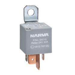 Narva 24V 30A Normally Open 4 Pin Relay With Resistor