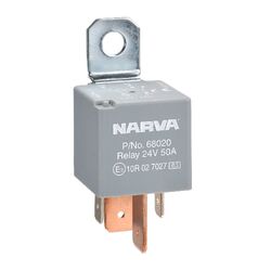 Narva 24V 50A Normally Open 4 Pin Relay (Blister Pack Of 1)