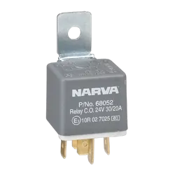 Narva 24V 30A/20A Change-Over 5 Pin Relay With Resistor (Blister Pack Of 1)