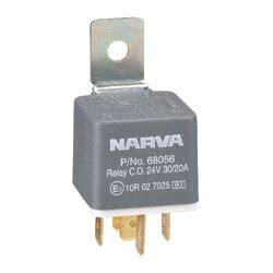 Narva 24V 30A/20A Change-Over 5 Pin Relay With Diode