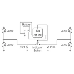 Narva 12 Volt 3 Pin Electronic Flasher
