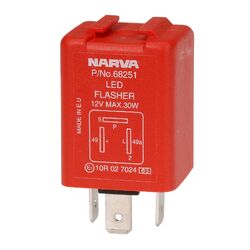 Narva 12 Volt 3 Pin LED Electronic Flasher With Pilot