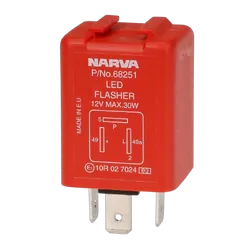 Narva 12 Volt 3 Pin LED Electronic Flasher With Pilot